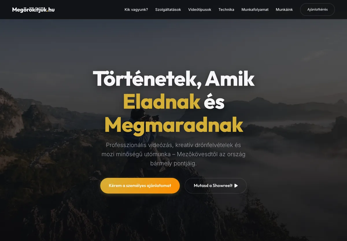 megorokitjuk.hu weboldal